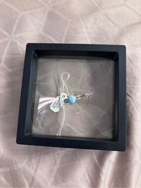 Sterling Silver Larimar Stone Ring